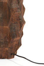 Light & Living Lampvoet Takabe Mangohout Chocolade Bruin