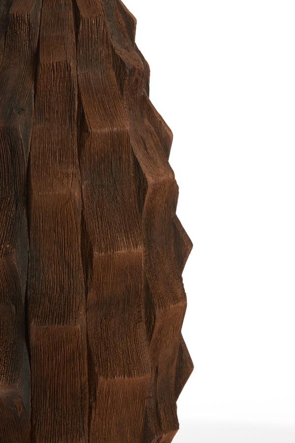 Light & Living Lampvoet Takabe Mangohout Chocolade Bruin