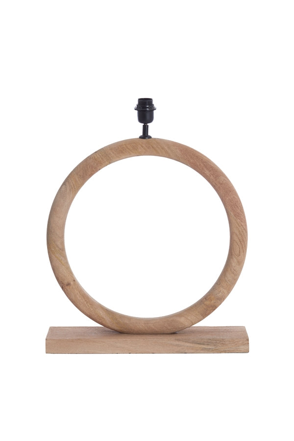 Light & Living Lampvoet Nubia Mangohout