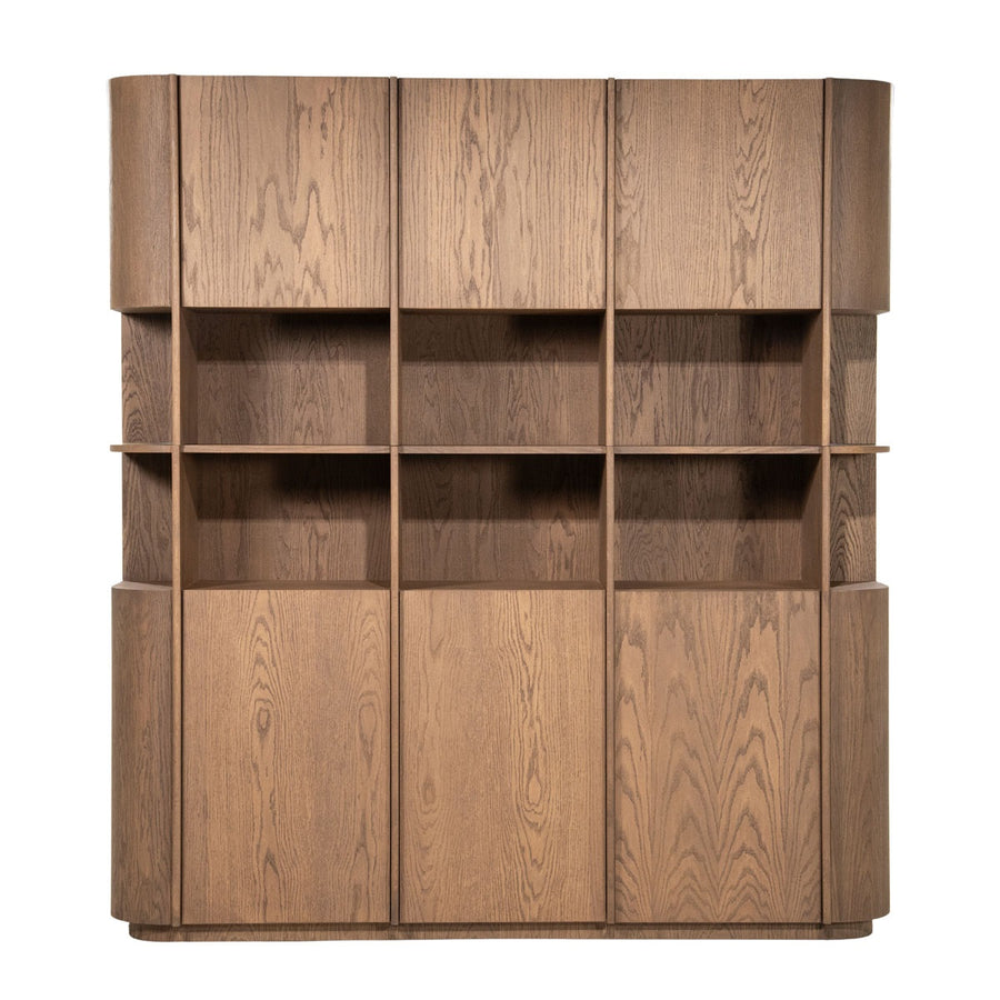Kabinet Oslo 148x220 cm – eiken & eikenfineer lichtbruin