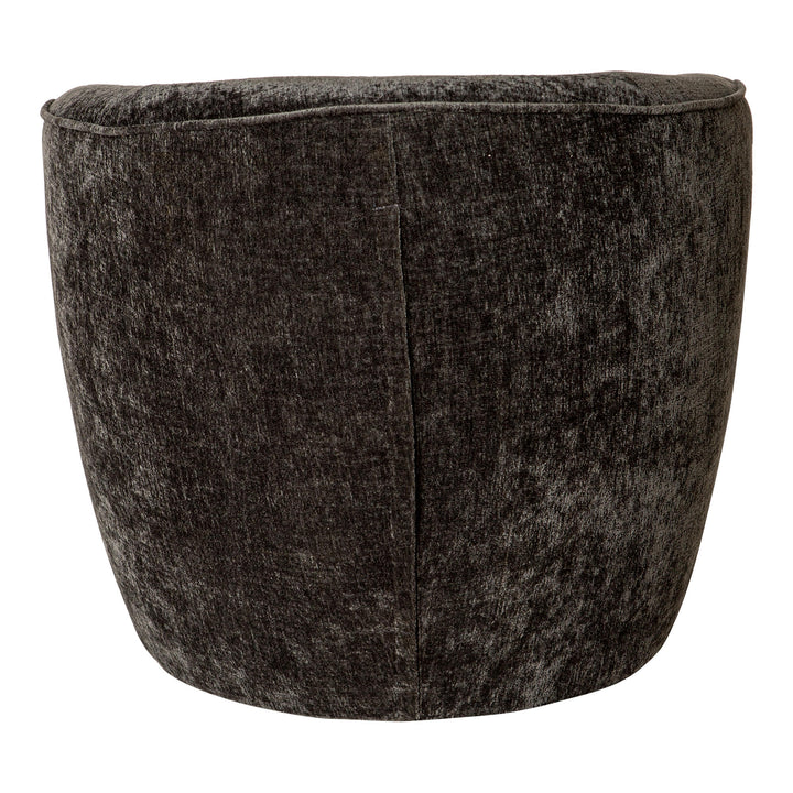 Grasa Anthracite Fiore Fabric Fauteuil