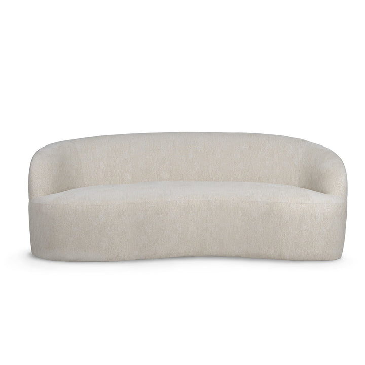 Bohne Cream Nanci Fabric 3 Seater Sofa
