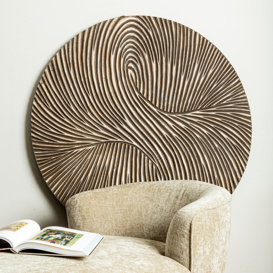 Wandpaneel Wiktor M bruin MDF swirl