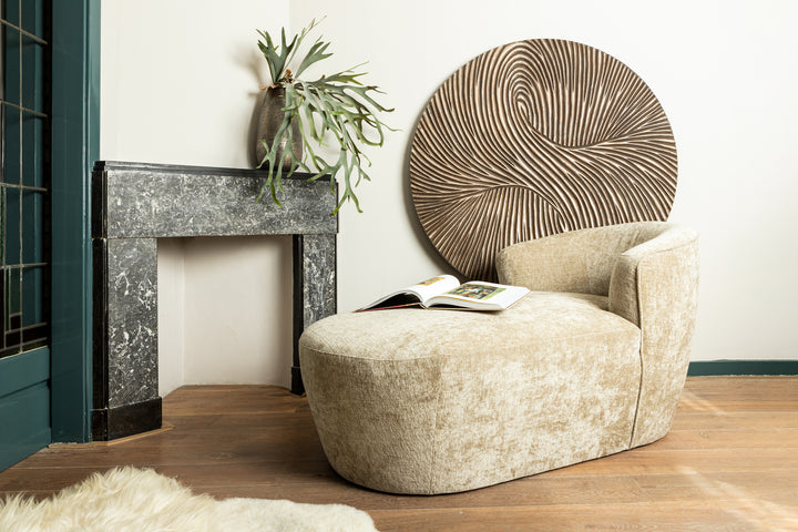 Wandpaneel Wiktor M bruin MDF swirl