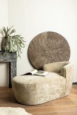 Wandpaneel Wiktor M bruin MDF swirl