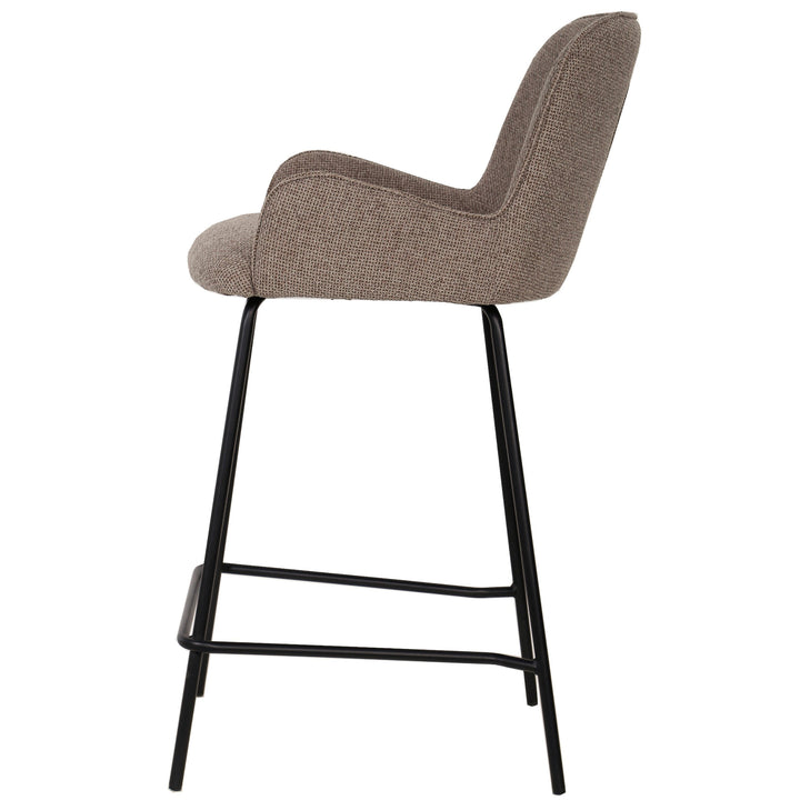 Leander Beige Bar Stool (set of 2)