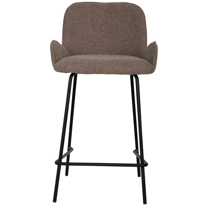 Leander Beige Bar Stool (set of 2)