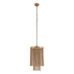 PTMD Brenton Gold ijzeren kettingen ronde hanglamp