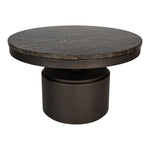 Ronde Salontafel bregt Bruin Marmer – Hoog of Laag Model | PTMD