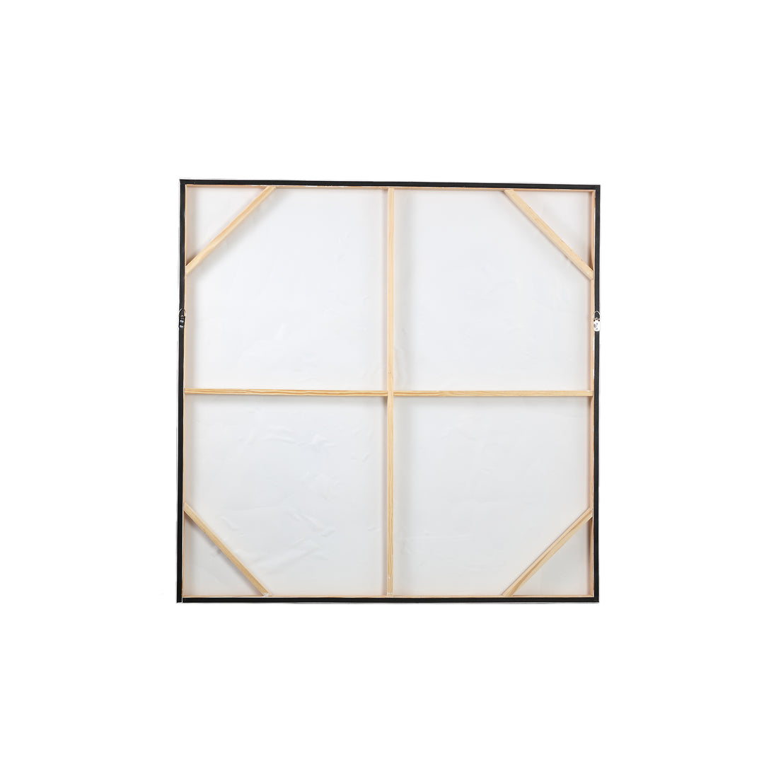 Olympia Brown Canvas Wall Panell Organic