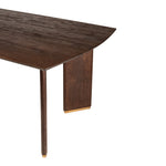 Mangohouten eettafel 200, 240 of 280 cm – PTMD Liber Gouden Poten