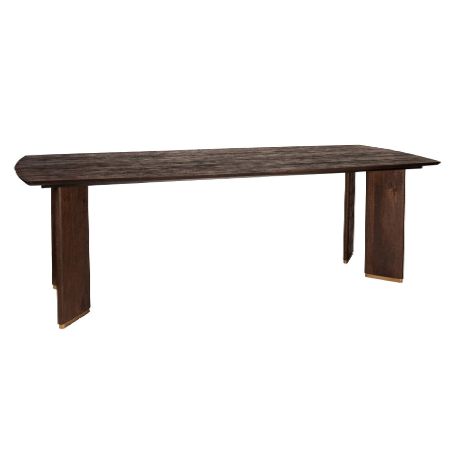 Mangohouten eettafel 200, 240 of 280 cm – PTMD Liber Gouden Poten