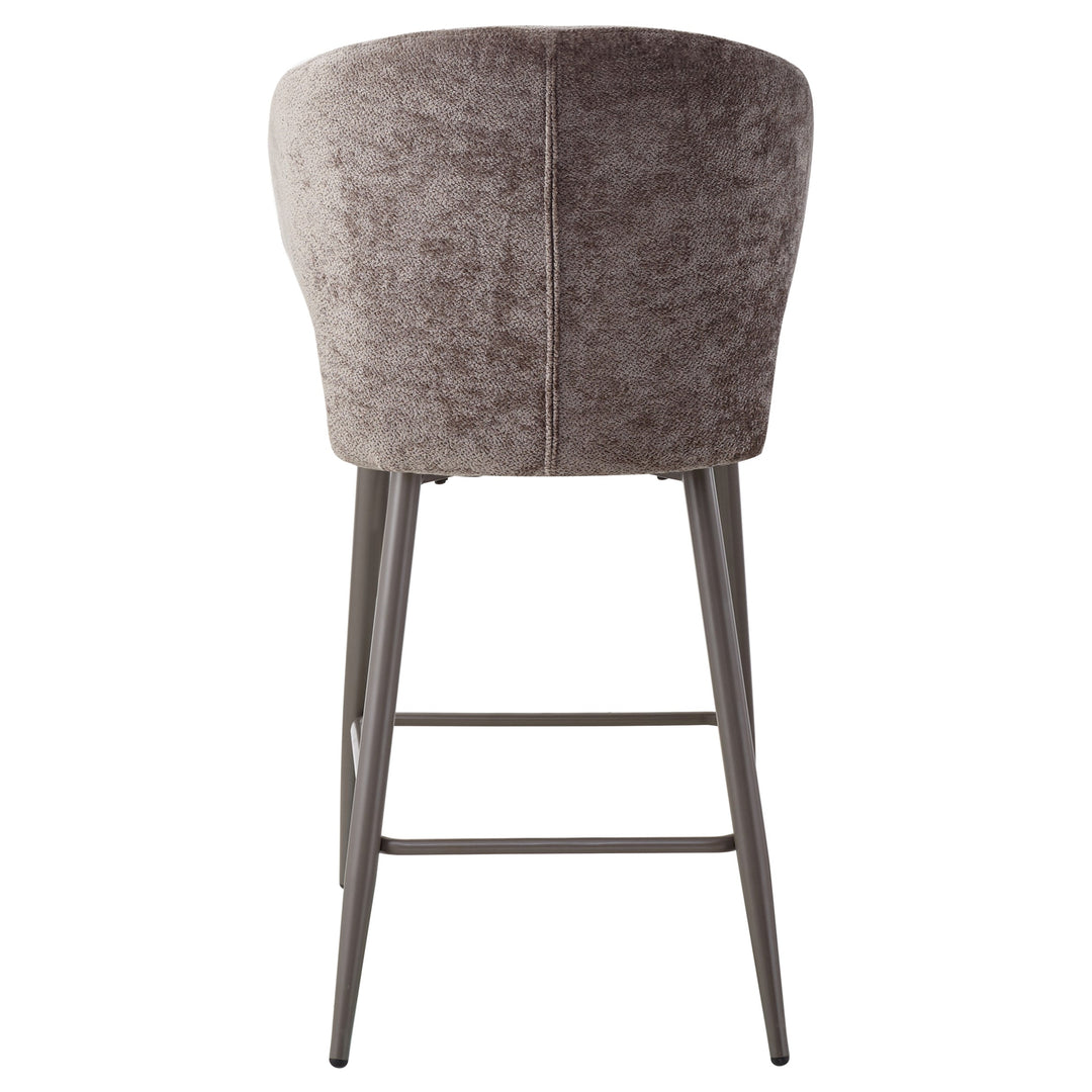 Ares Mocca Bar Chair Aphrodite 7 Clay Leg (set of 2)