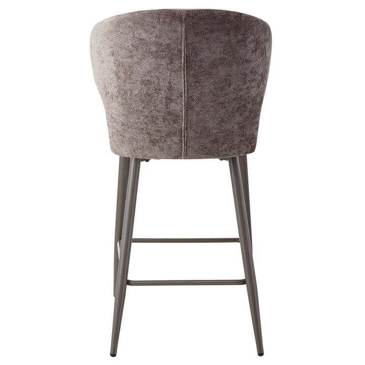 Ares Mocca Bar Chair Aphrodite 7 Clay Leg (set of 2)