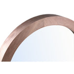 Channel Natural Firwood Veneer Mirror Thick L 100x11x100cm PTMD