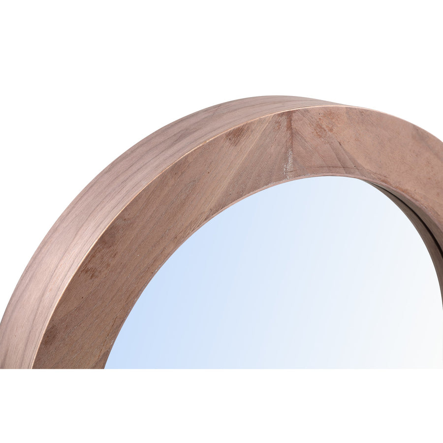 Channel Natural Firwood Veneer Mirror Thick S 60x8,5x60cm PTMD