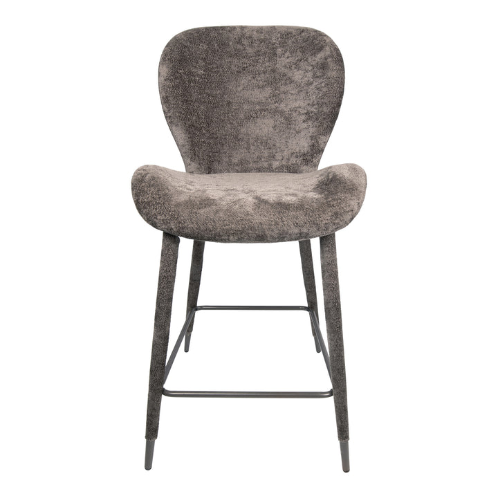 Thor Mocca Bar Chair Aphrodite 7 Fabric Leg (set of 2)