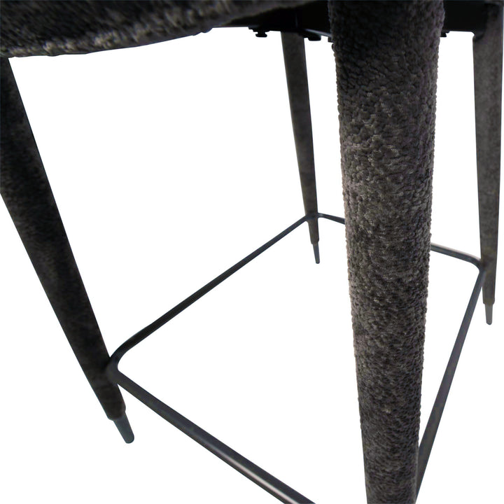 Thor Mocca Bar Chair Aphrodite 7 Fabric Leg (set of 2)