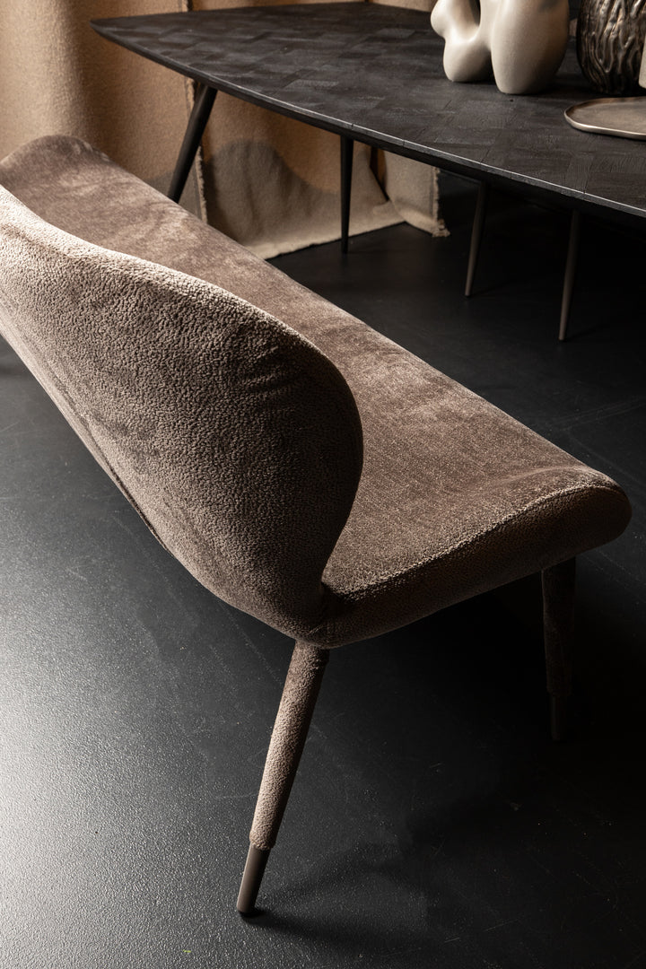 Thor Dining Bench Aphrodite Mocca 7