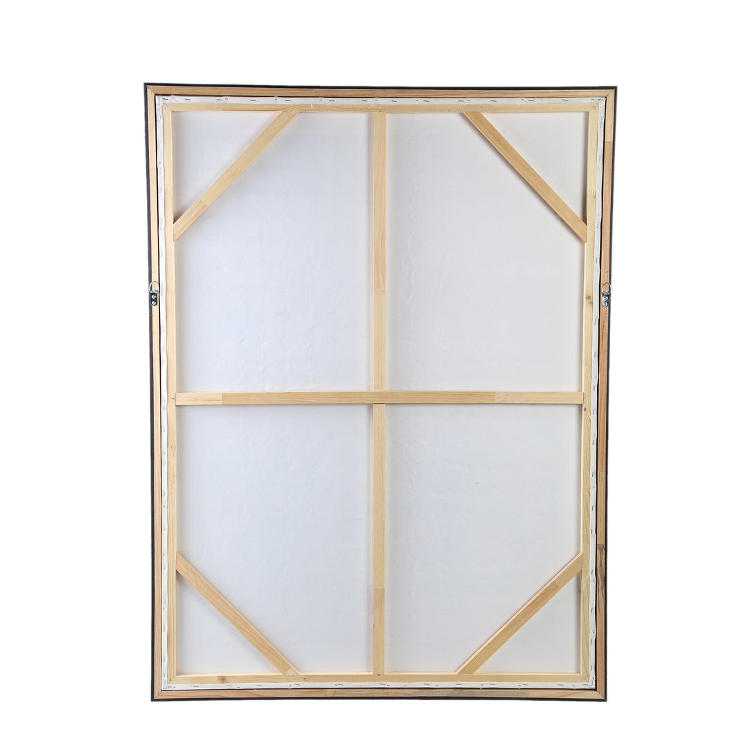 Carmell Cream Framed Wall Panel PS Board Rectangle