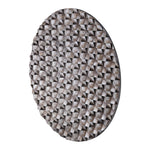 Rond wandpaneel hout 3D kubussen – PTMD Zoaya Bronze