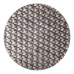 Rond wandpaneel hout 3D kubussen – PTMD Zoaya Bronze