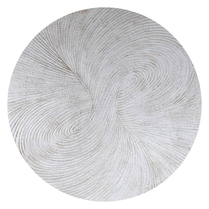 Wandpaneel Wiktor L wit MDF swirl