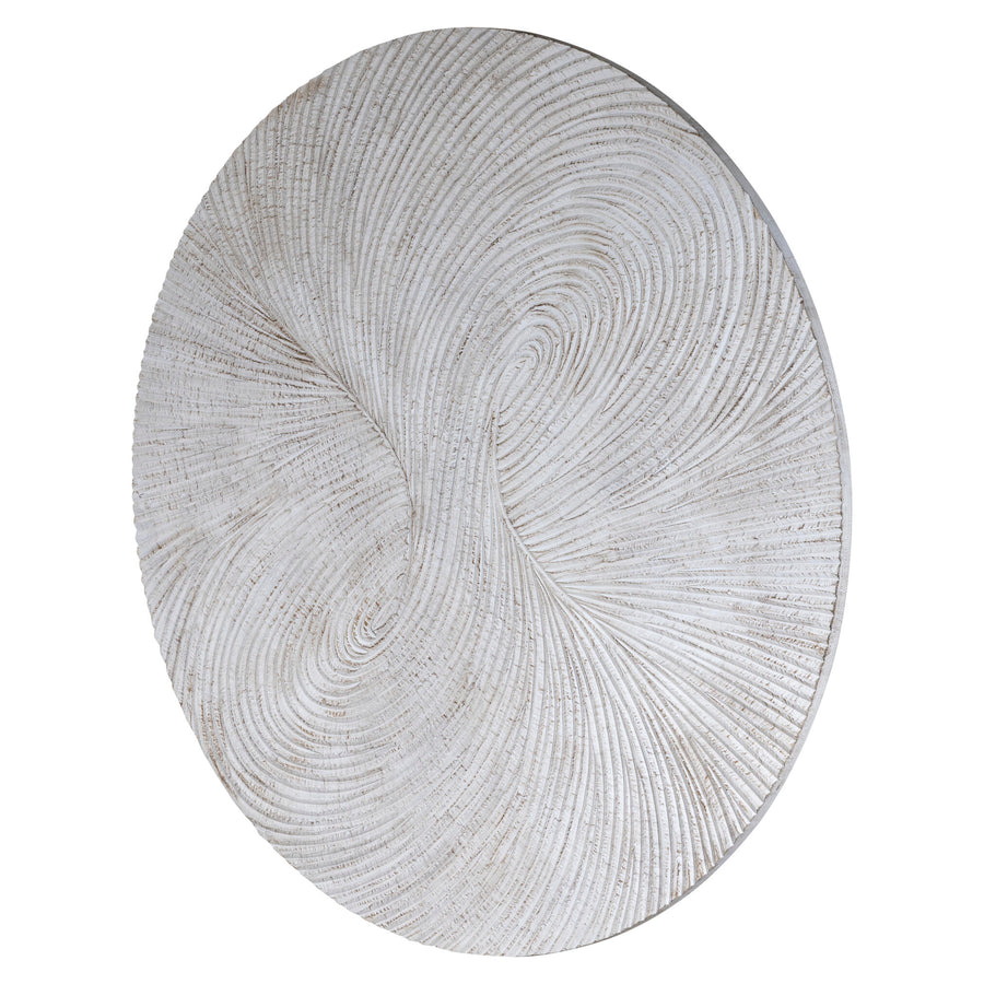 Wandpaneel Wiktor L wit MDF swirl