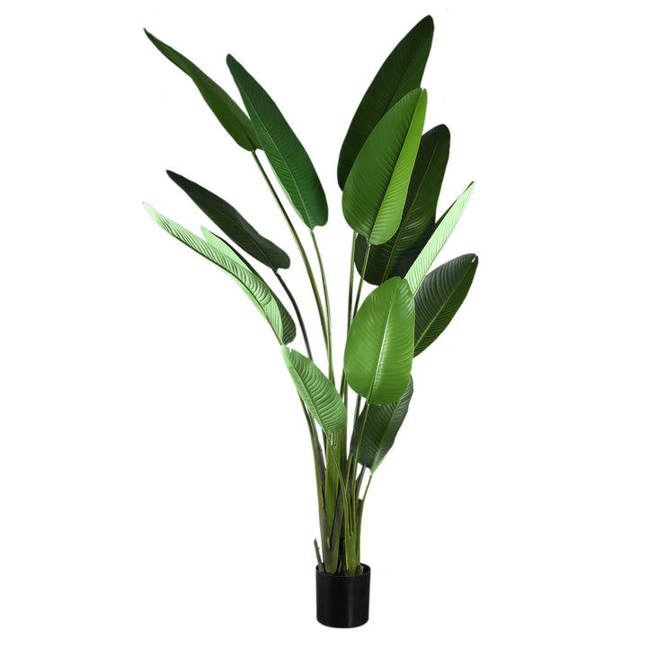 Kunst Strelitzia 310 cm – XL Real Touch Kunstplant – Extra Hoge Kunstboom