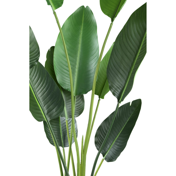 Kunst Strelitzia 150 cm – Real Touch Kunstplant Groot – Inclusief Pot