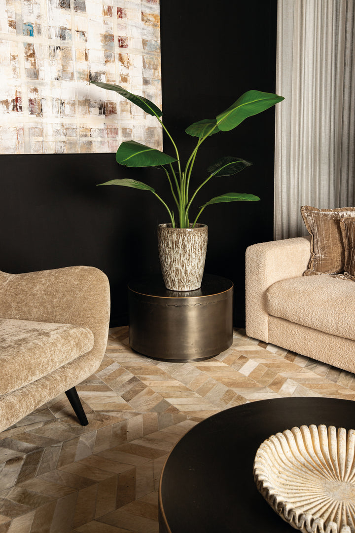 Kunst Strelitzia 117 cm – Real Touch Kunstplant – Inclusief Pot