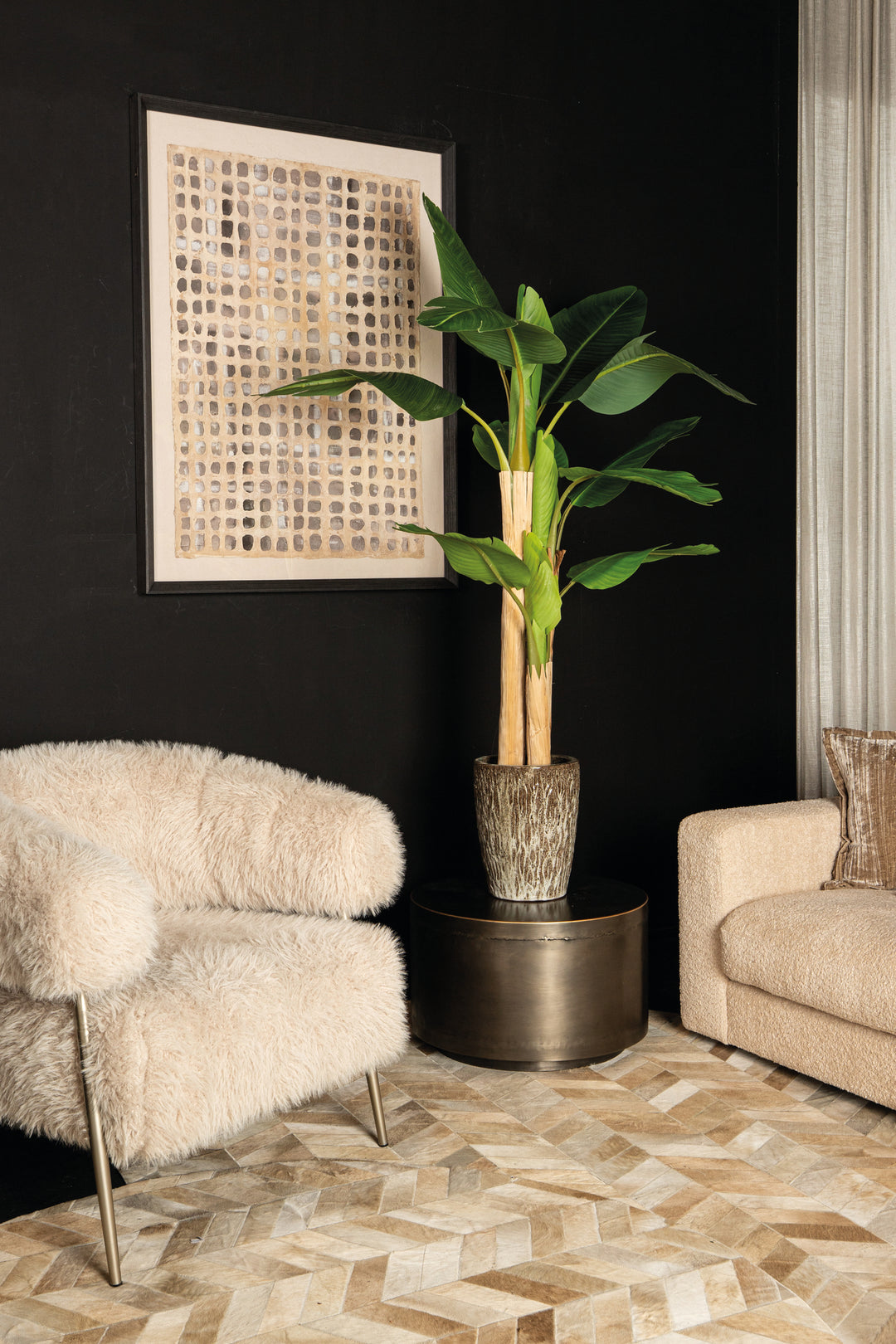 Tree Green PE Real Touch Banana Tree S