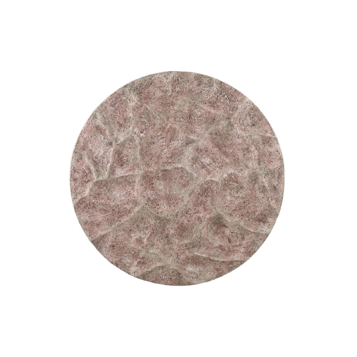 Rafet Grey Round Cement Wall Panel Rough Finish L