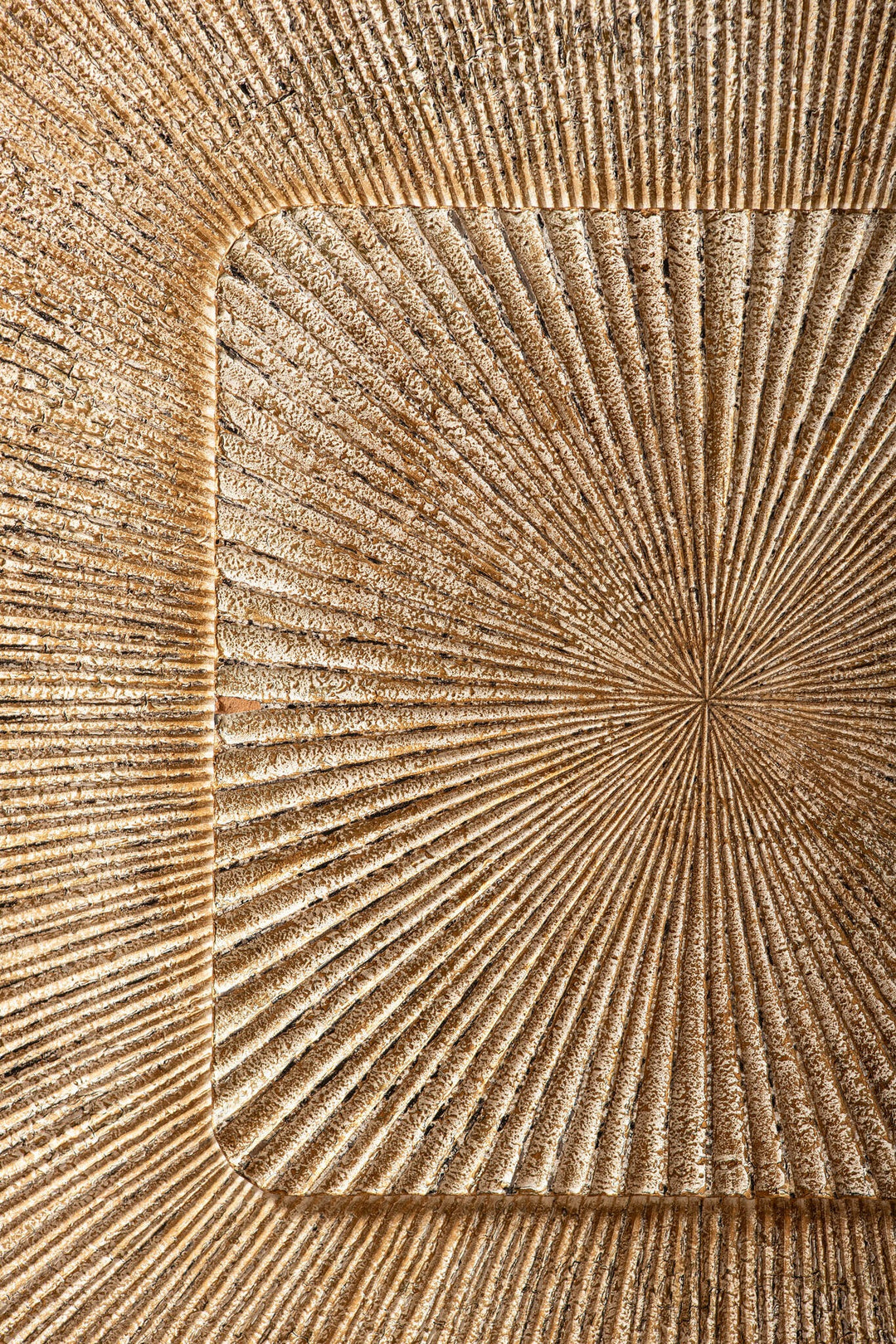 Dishita Cream Square Mdf  Wall Panel Ribbed Small