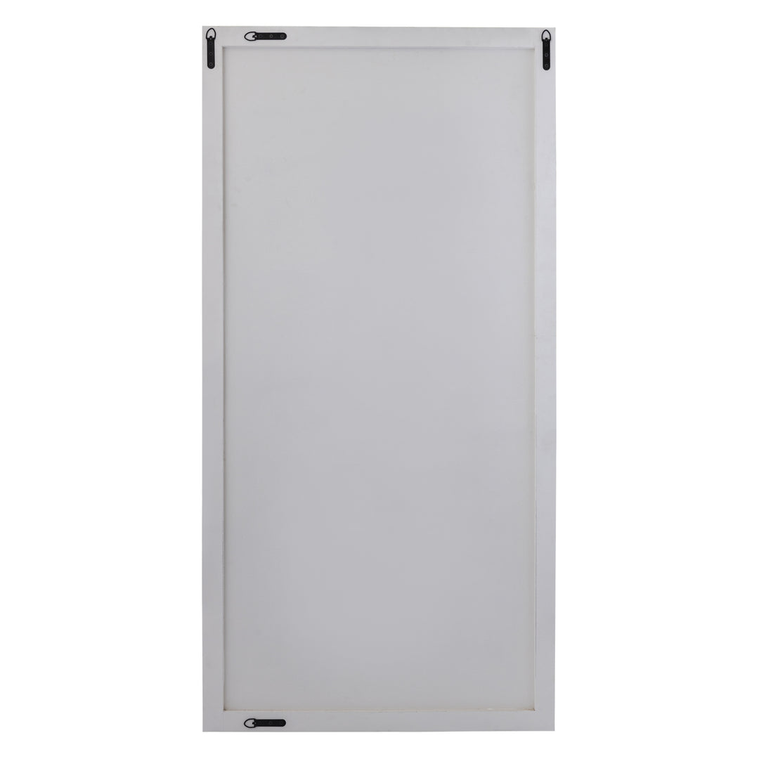 Rechthoekig wandpaneel Raihan cream MDF knotted look