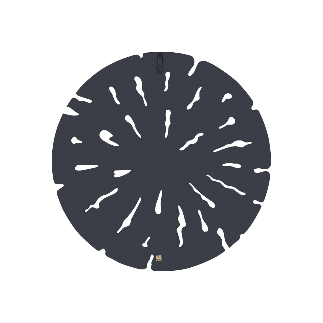 Bonte Cream MDF Wall Panel Wavy Carved Round S