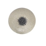 Rond Wandpaneel Bamboo Wit 90 cm - Vojtech L