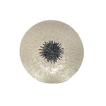 Rond Wandpaneel Bamboo Wit 75 cm - Vojtech M