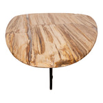 PTMD Deeba Koffietafel Versteend Hout – 130 × 85 cm | Organisch