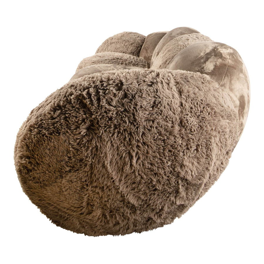 Bank Curvae Lush Kleur Taupe