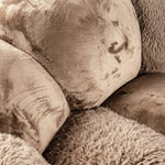 Bank Curvae Lush Kleur Taupe