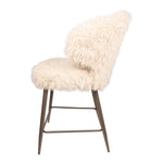 Ares Bar Chair Hair Beige 1 stuk (poot beschadigd)