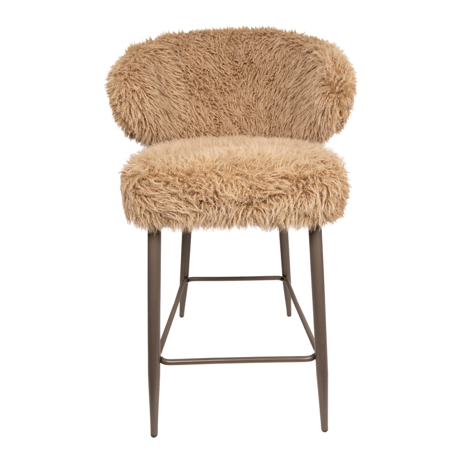 Ares Bar Chair Hair Beige (set of 2)