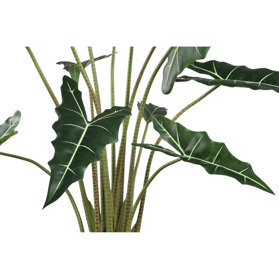 Kunst Alocasia 140 cm – Grote Kunstplant – Inclusief Pot