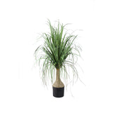 Kunst Onion Grass 98 cm – PTMD – Kunstplant op Kokos Stam