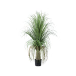 Kunst Onion Grass op Kokos Stam 98 cm – PTMD – Kunstplant Groen
