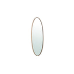 Serine Sand Steel Oval Mirror Small 50x3,5x140cm PTMD