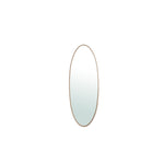 Serine Sand Steel Oval Mirror Small 50x3,5x140cm PTMD