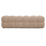 Zitbank Teddy beige stof