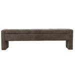 Sidney Opbergbank 160 cm – Bank met Opbergruimte (Cream & Stone)